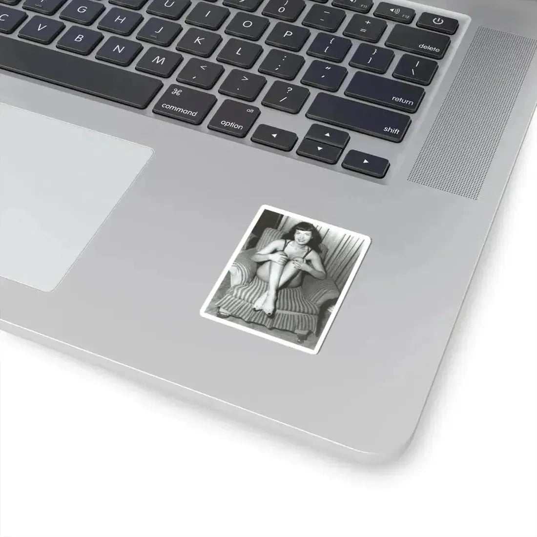 Bettie Page #589 (Vintage Female Icon) STICKER Vinyl Kiss-Cut Decal - The Sticker Space
