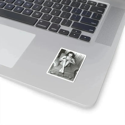 Bettie Page #589 (Vintage Female Icon) STICKER Vinyl Kiss-Cut Decal - The Sticker Space