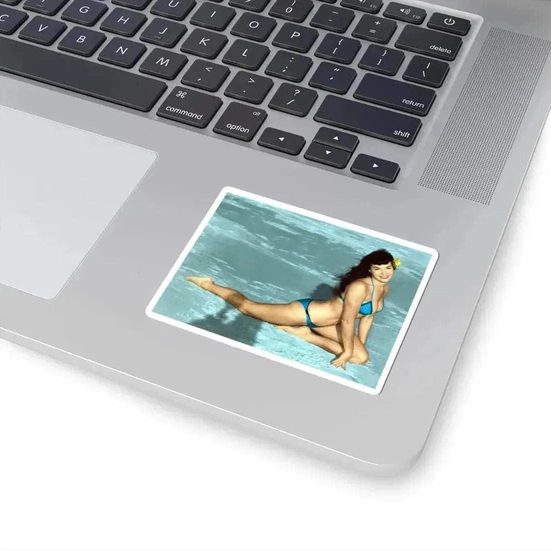 Bettie Page #591 (Vintage Female Icon) STICKER Vinyl Kiss-Cut Decal - The Sticker Space