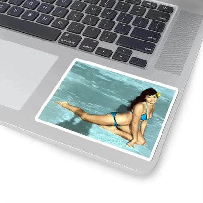 Bettie Page #591 (Vintage Female Icon) STICKER Vinyl Kiss-Cut Decal - The Sticker Space