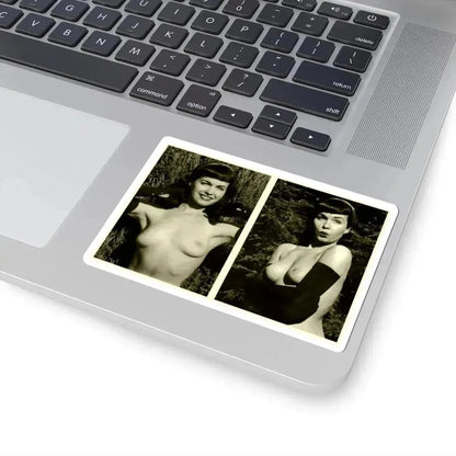 Bettie Page #599 (Vintage Female Icon) STICKER Vinyl Kiss-Cut Decal - The Sticker Space