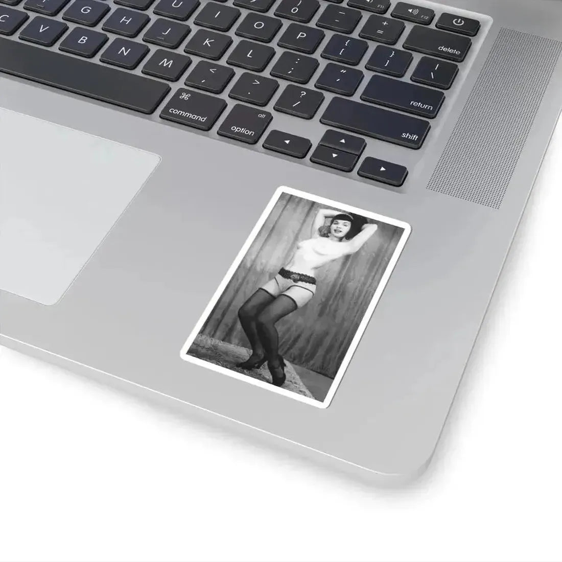 Bettie Page #601 (Vintage Female Icon) STICKER Vinyl Kiss-Cut Decal - The Sticker Space