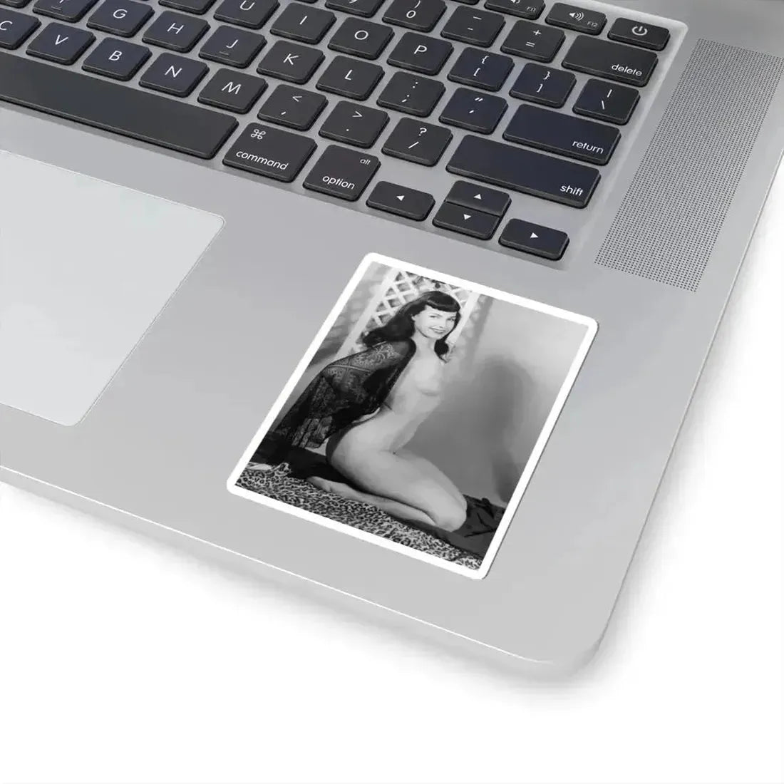 Bettie Page #604 (Vintage Female Icon) STICKER Vinyl Kiss-Cut Decal - The Sticker Space