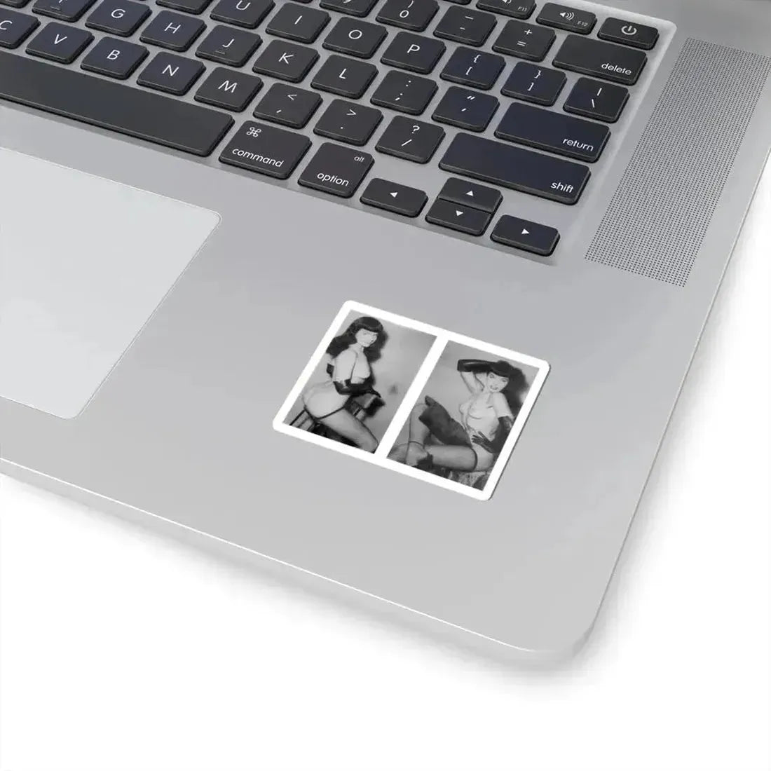 Bettie Page #606 (Vintage Female Icon) STICKER Vinyl Kiss-Cut Decal - The Sticker Space