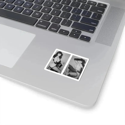 Bettie Page #606 (Vintage Female Icon) STICKER Vinyl Kiss-Cut Decal - The Sticker Space