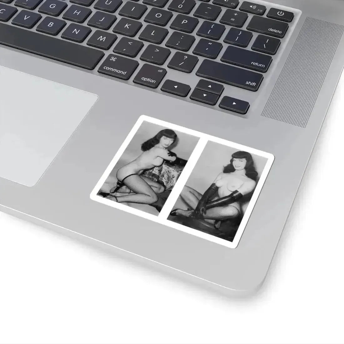 Bettie Page #607 (Vintage Female Icon) STICKER Vinyl Kiss-Cut Decal - The Sticker Space