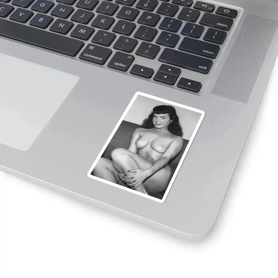 Bettie Page #613 (Vintage Female Icon) STICKER Vinyl Kiss-Cut Decal - The Sticker Space