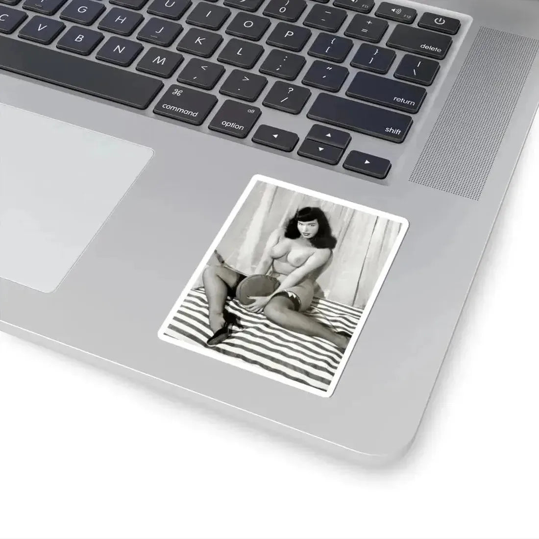 Bettie Page #625 (Vintage Female Icon) STICKER Vinyl Kiss-Cut Decal - The Sticker Space