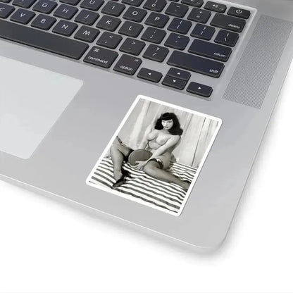 Bettie Page #625 (Vintage Female Icon) STICKER Vinyl Kiss-Cut Decal - The Sticker Space