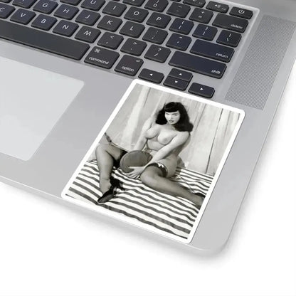 Bettie Page #625 (Vintage Female Icon) STICKER Vinyl Kiss-Cut Decal - The Sticker Space