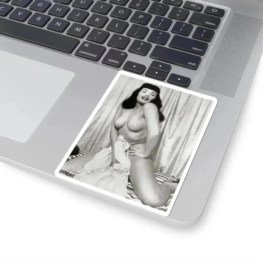 Bettie Page #669 (Vintage Female Icon) STICKER Vinyl Kiss-Cut Decal - The Sticker Space