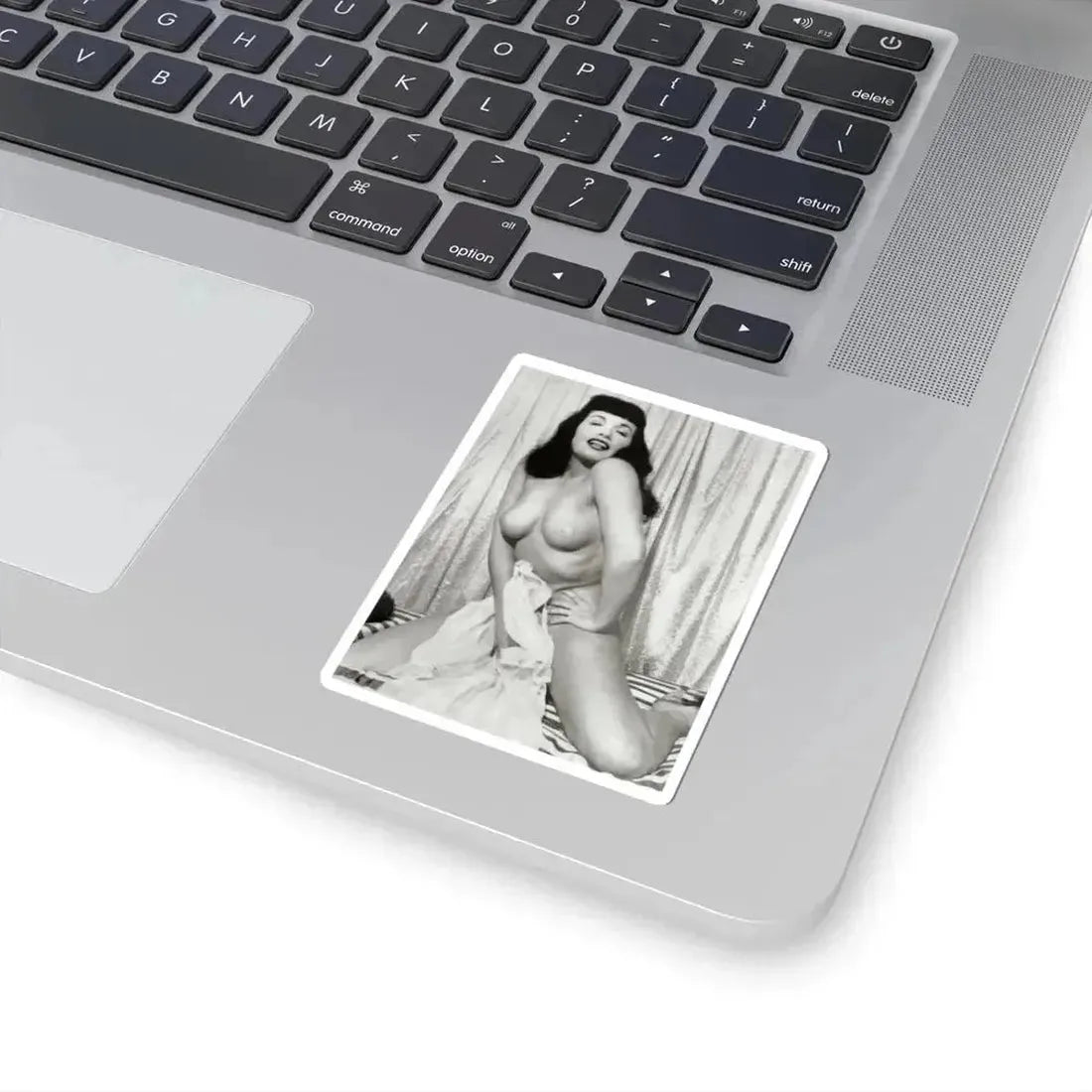 Bettie Page #669 (Vintage Female Icon) STICKER Vinyl Kiss-Cut Decal - The Sticker Space