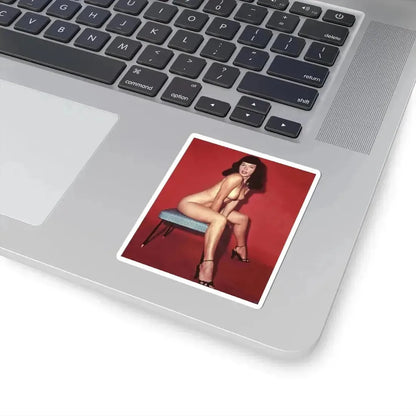 Bettie Page #670 (Vintage Female Icon) STICKER Vinyl Kiss-Cut Decal - The Sticker Space