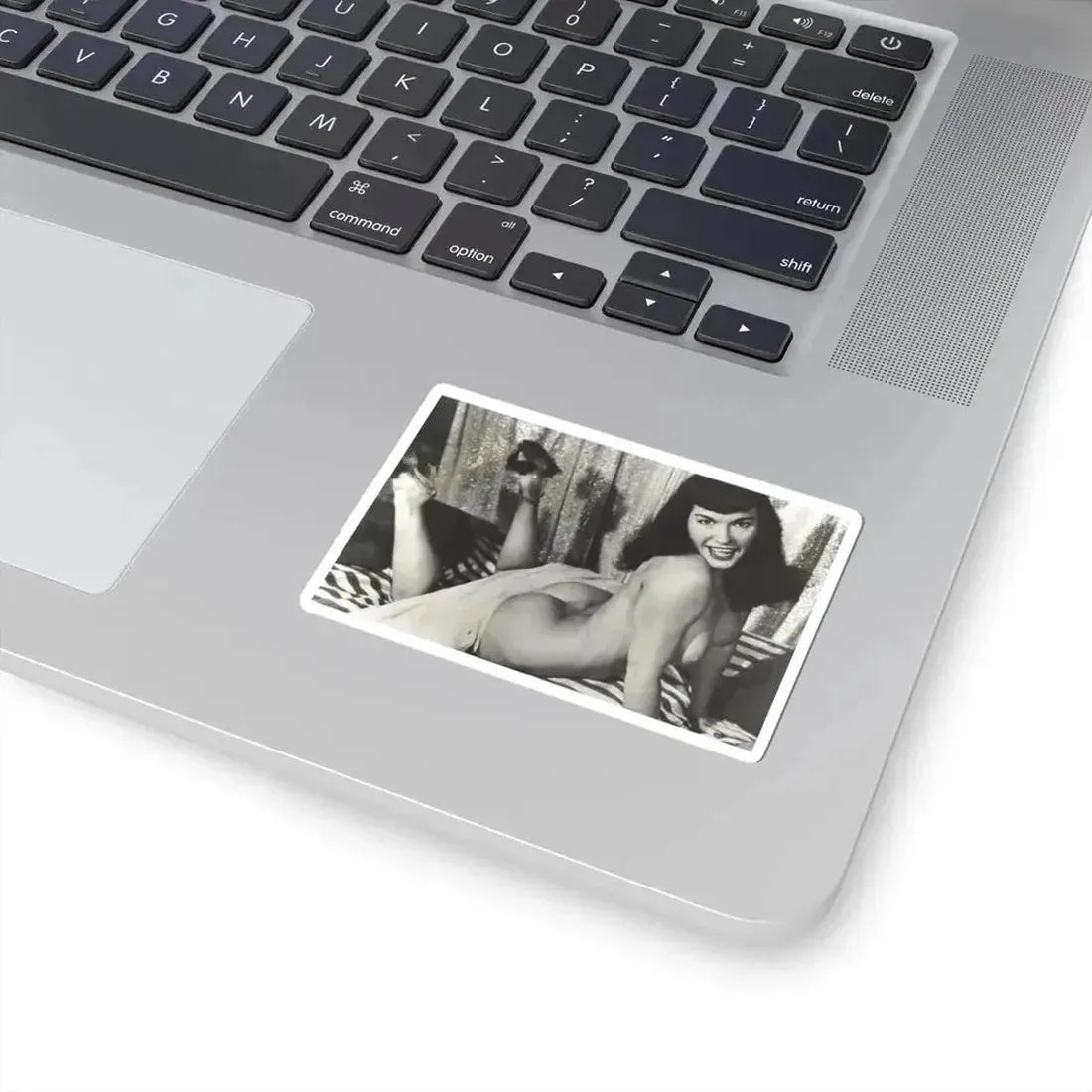 Bettie Page #758 (Vintage Female Icon) STICKER Vinyl Kiss-Cut Decal - The Sticker Space