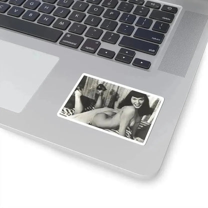 Bettie Page #758 (Vintage Female Icon) STICKER Vinyl Kiss-Cut Decal - The Sticker Space