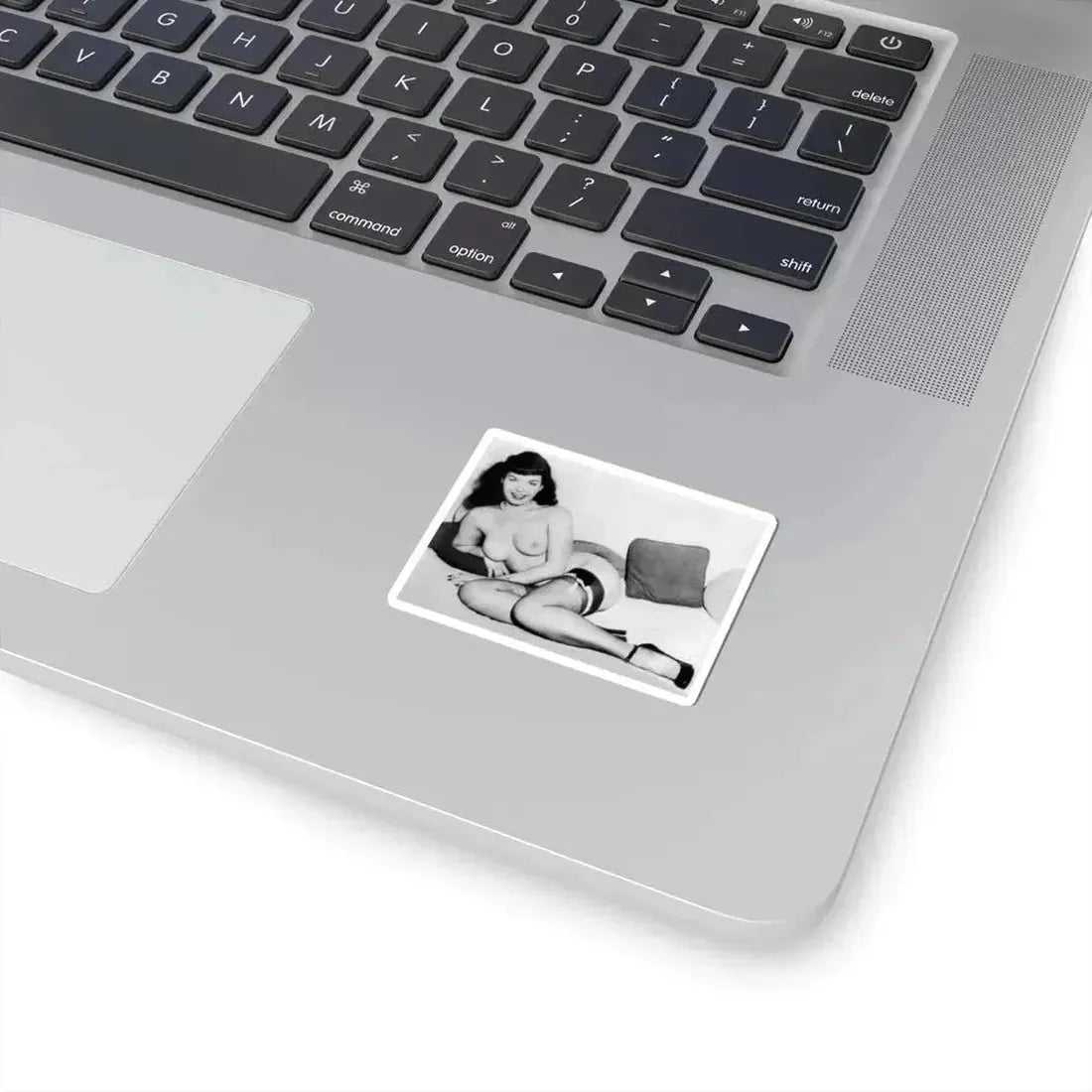 Bettie Page #766 (Vintage Female Icon) STICKER Vinyl Kiss-Cut Decal - The Sticker Space