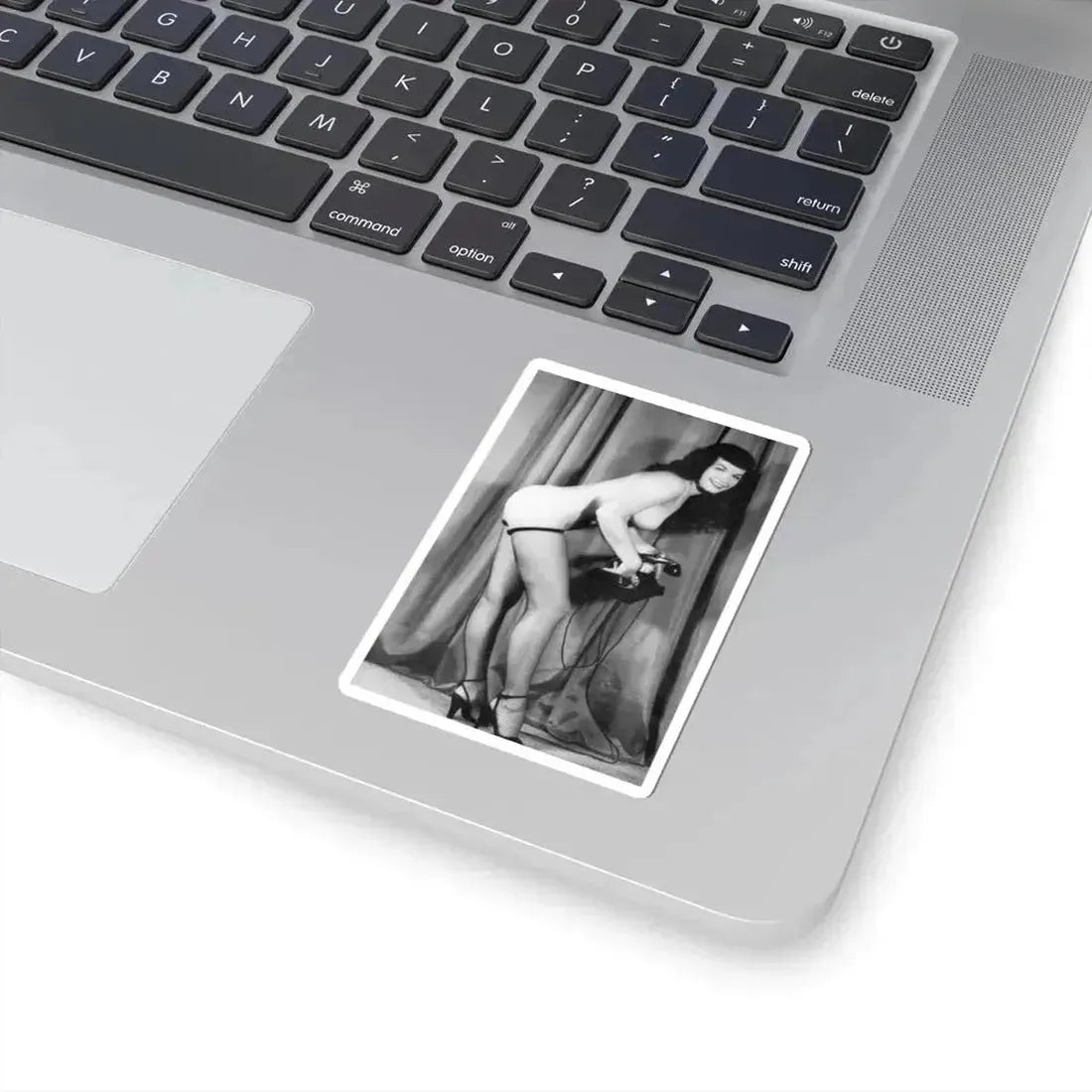 Bettie Page #780 (Vintage Female Icon) STICKER Vinyl Kiss-Cut Decal - The Sticker Space