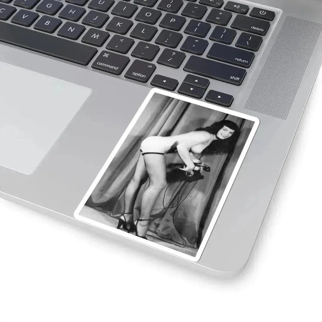 Bettie Page #780 (Vintage Female Icon) STICKER Vinyl Kiss-Cut Decal - The Sticker Space