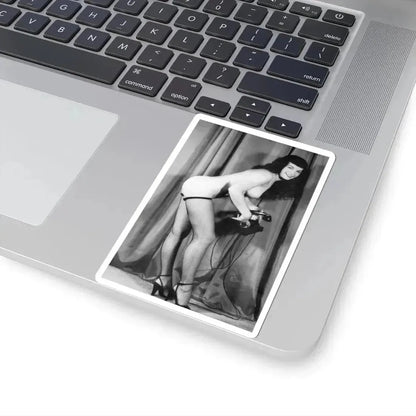 Bettie Page #780 (Vintage Female Icon) STICKER Vinyl Kiss-Cut Decal - The Sticker Space