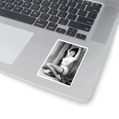 Bettie Page #783 (Vintage Female Icon) STICKER Vinyl Kiss-Cut Decal - The Sticker Space