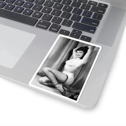 Bettie Page #783 (Vintage Female Icon) STICKER Vinyl Kiss-Cut Decal - The Sticker Space