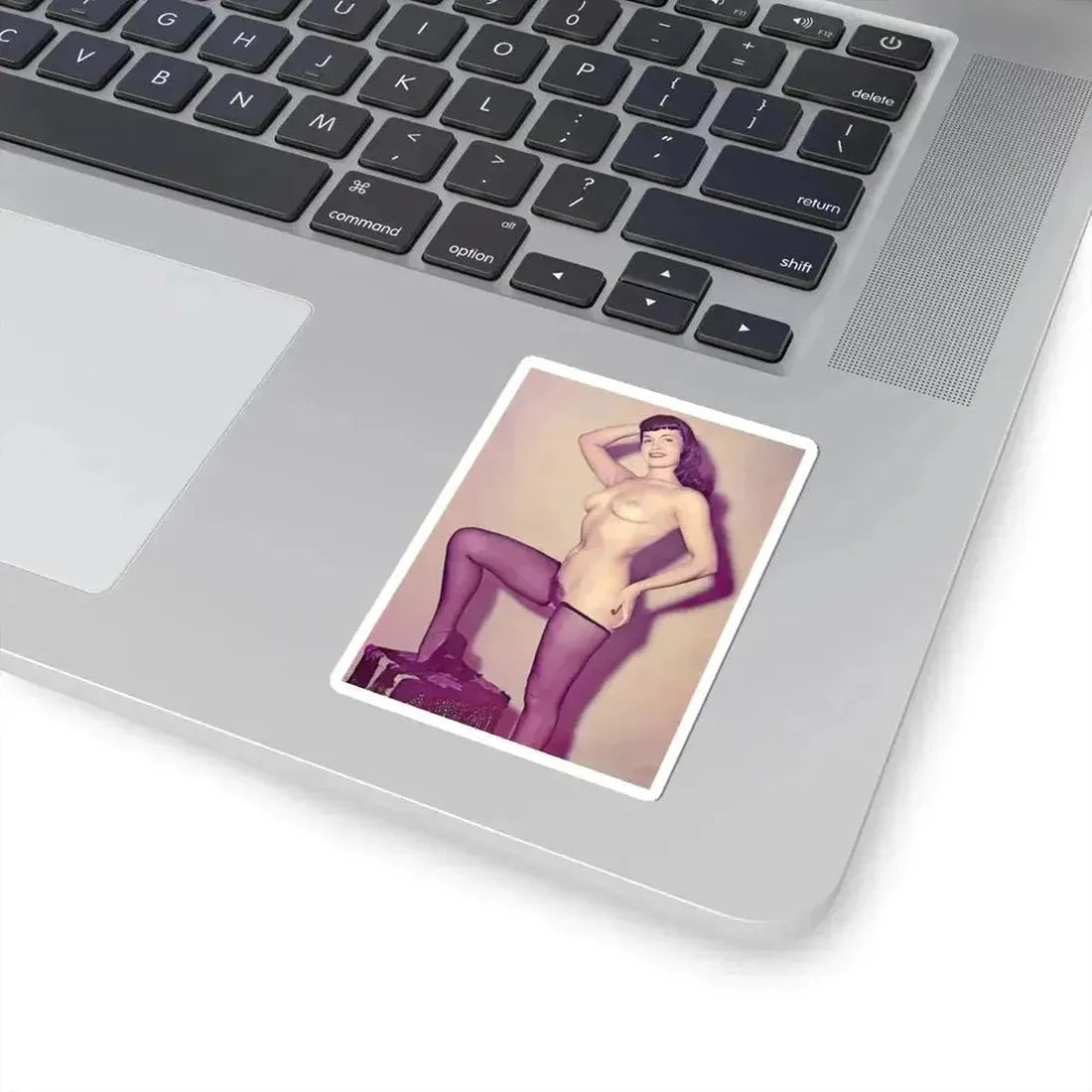 Bettie Page #785 (Vintage Female Icon) STICKER Vinyl Kiss-Cut Decal - The Sticker Space
