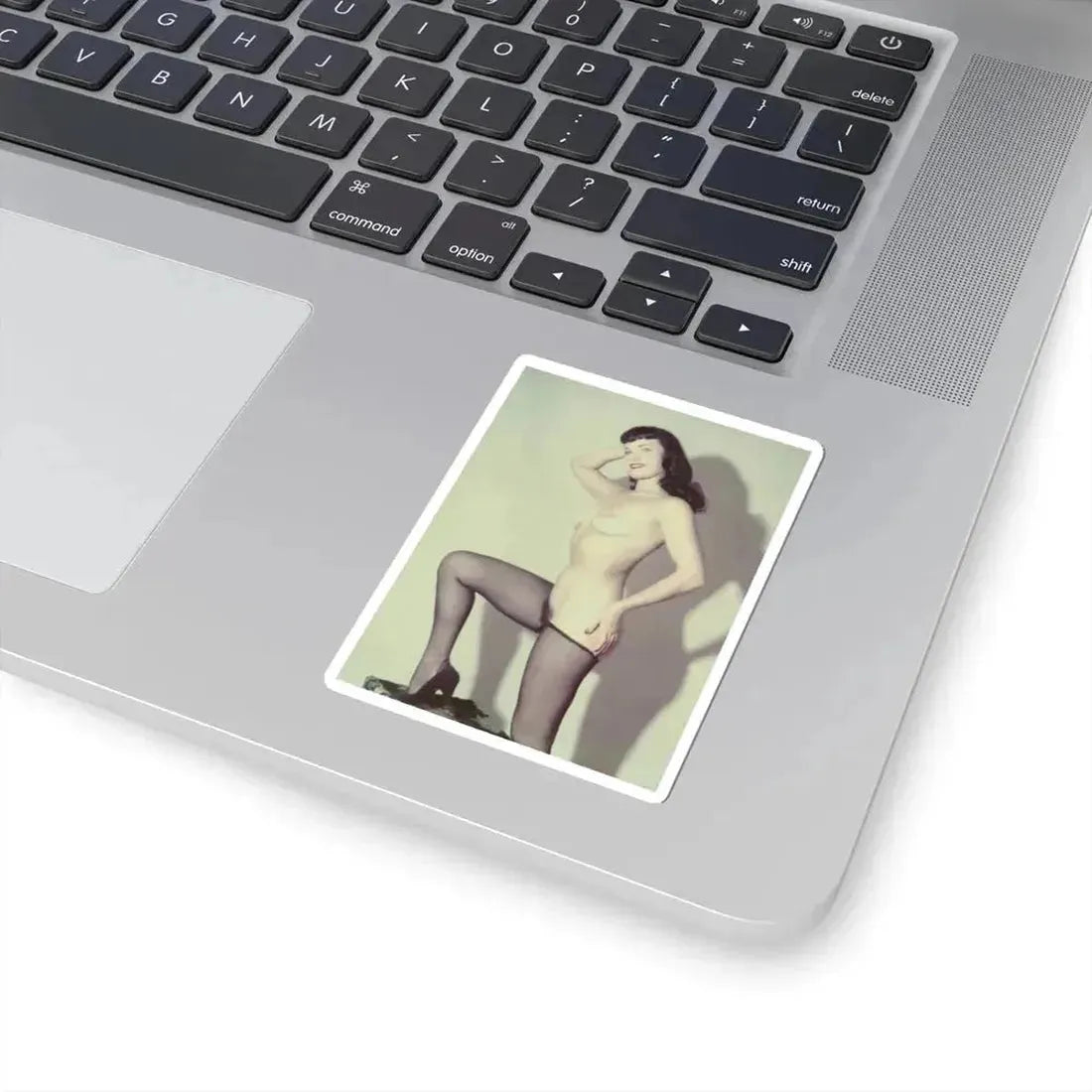 Bettie Page #786 (Vintage Female Icon) STICKER Vinyl Kiss-Cut Decal - The Sticker Space