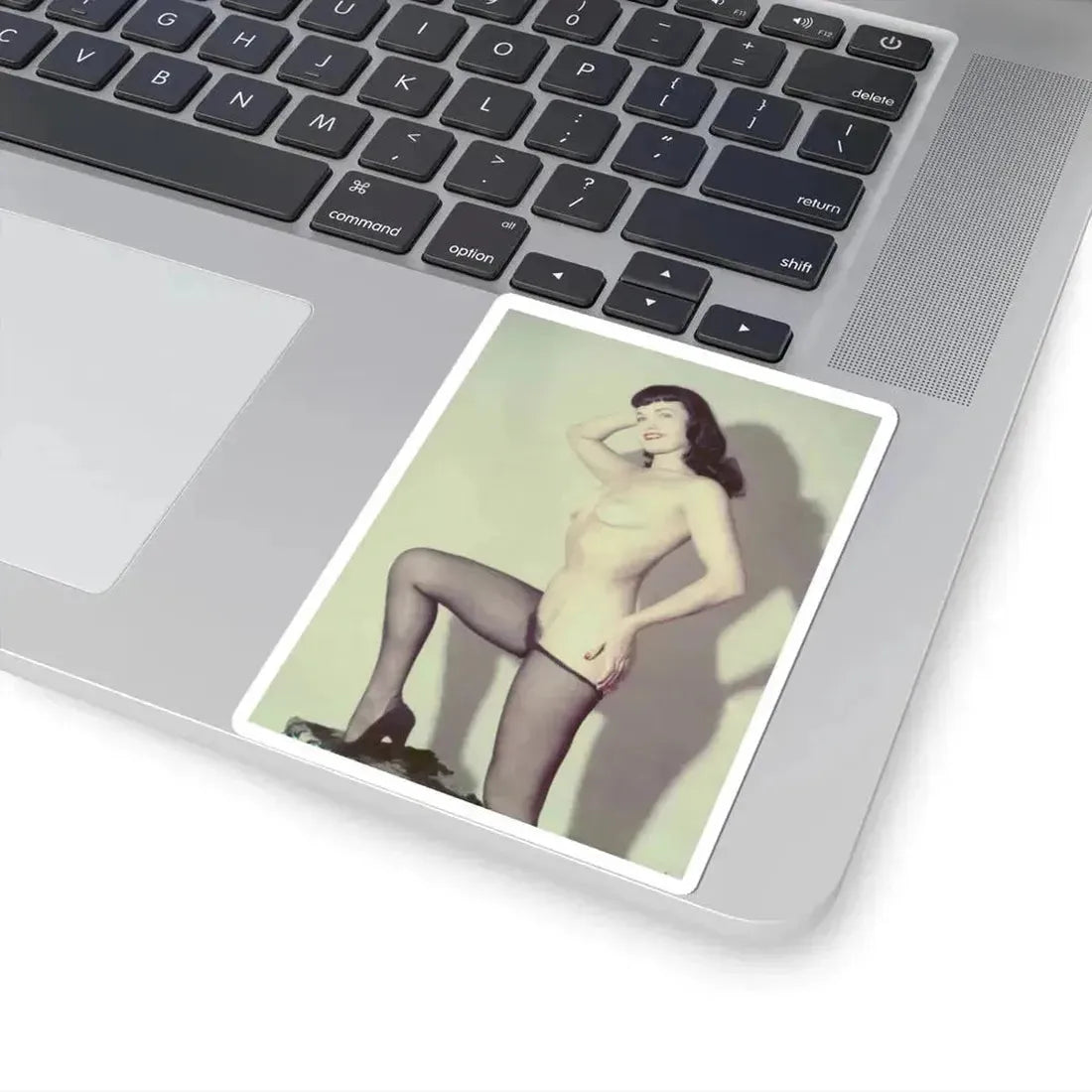 Bettie Page #786 (Vintage Female Icon) STICKER Vinyl Kiss-Cut Decal - The Sticker Space