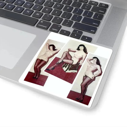 Bettie Page #787 (Vintage Female Icon) STICKER Vinyl Kiss-Cut Decal - The Sticker Space