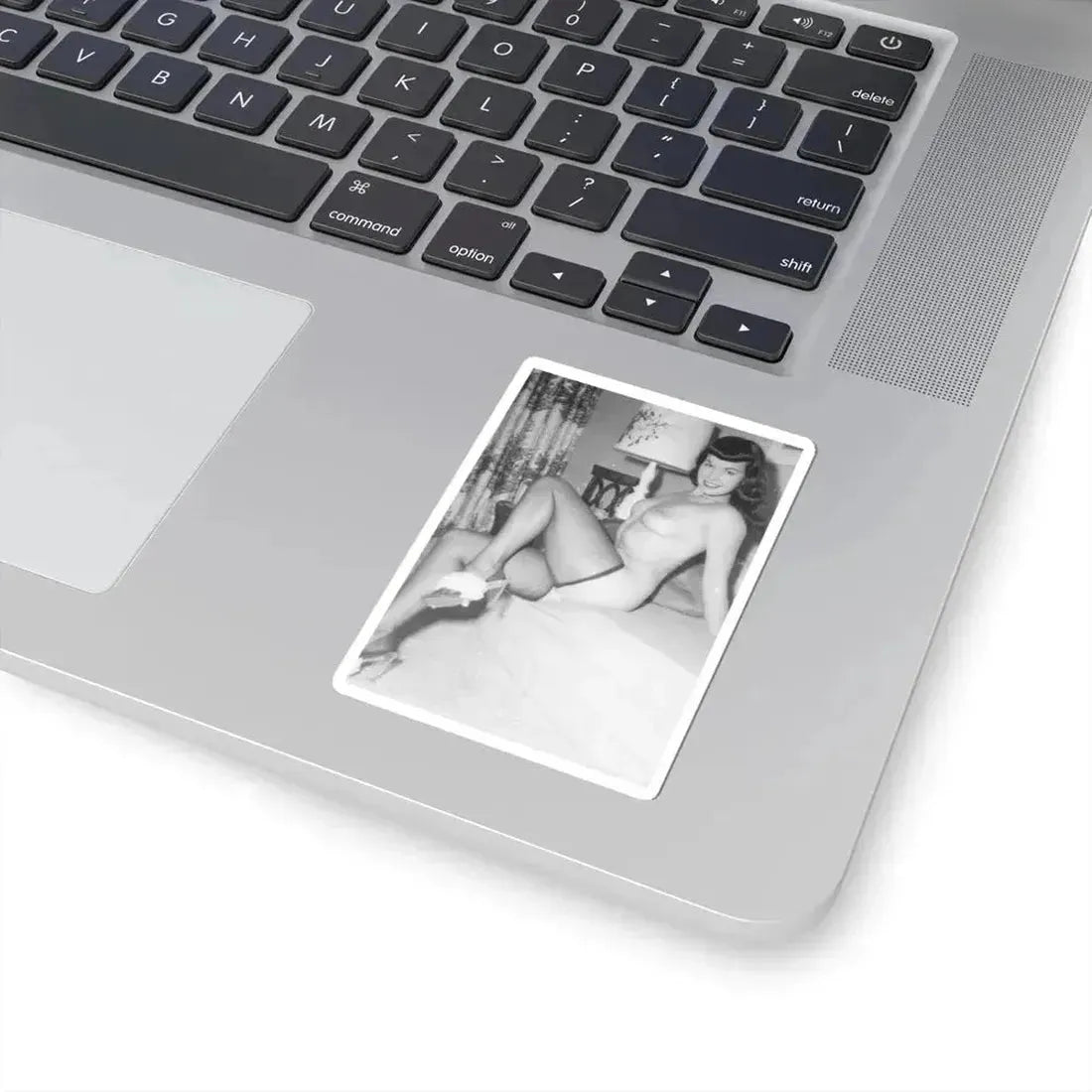 Bettie Page #789 (Vintage Female Icon) STICKER Vinyl Kiss-Cut Decal - The Sticker Space