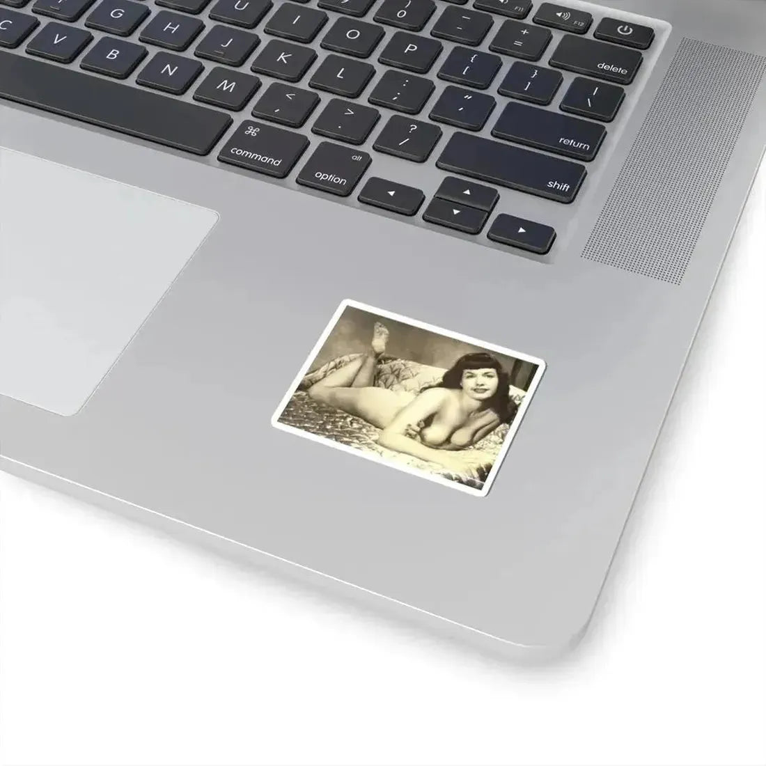 Bettie Page #810 (Vintage Female Icon) STICKER Vinyl Kiss-Cut Decal - The Sticker Space