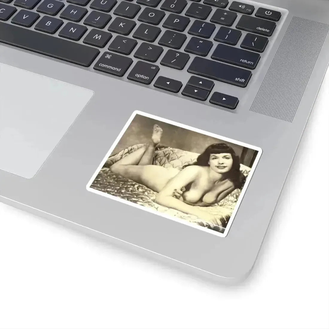 Bettie Page #810 (Vintage Female Icon) STICKER Vinyl Kiss-Cut Decal - The Sticker Space