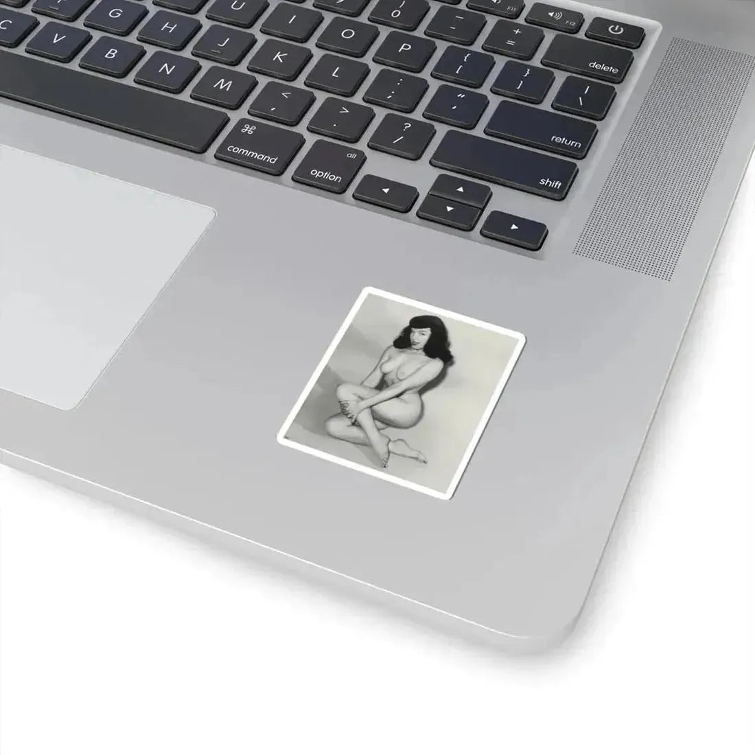 Bettie Page #819 (Vintage Female Icon) STICKER Vinyl Kiss-Cut Decal - The Sticker Space