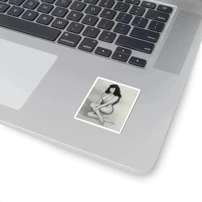 Bettie Page #819 (Vintage Female Icon) STICKER Vinyl Kiss-Cut Decal - The Sticker Space