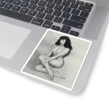 Bettie Page #819 (Vintage Female Icon) STICKER Vinyl Kiss-Cut Decal - The Sticker Space