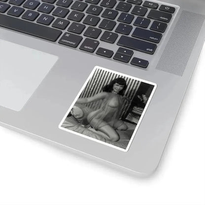 Bettie Page #821 (Vintage Female Icon) STICKER Vinyl Kiss-Cut Decal - The Sticker Space