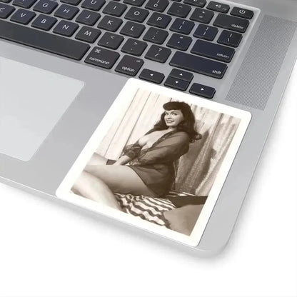 Bettie Page #890 (Vintage Female Icon) STICKER Vinyl Kiss-Cut Decal - The Sticker Space