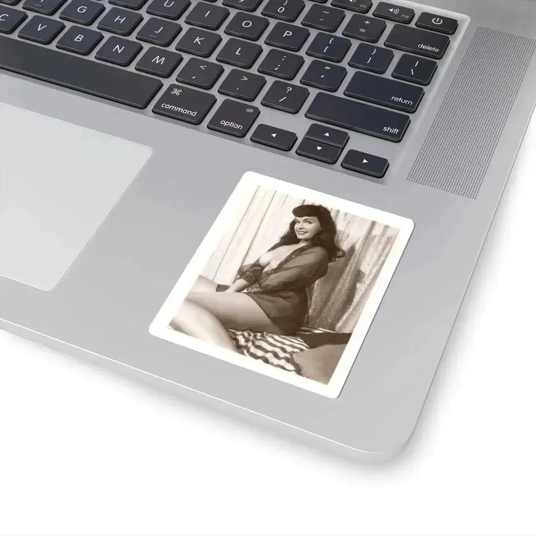 Bettie Page #890 (Vintage Female Icon) STICKER Vinyl Kiss-Cut Decal - The Sticker Space