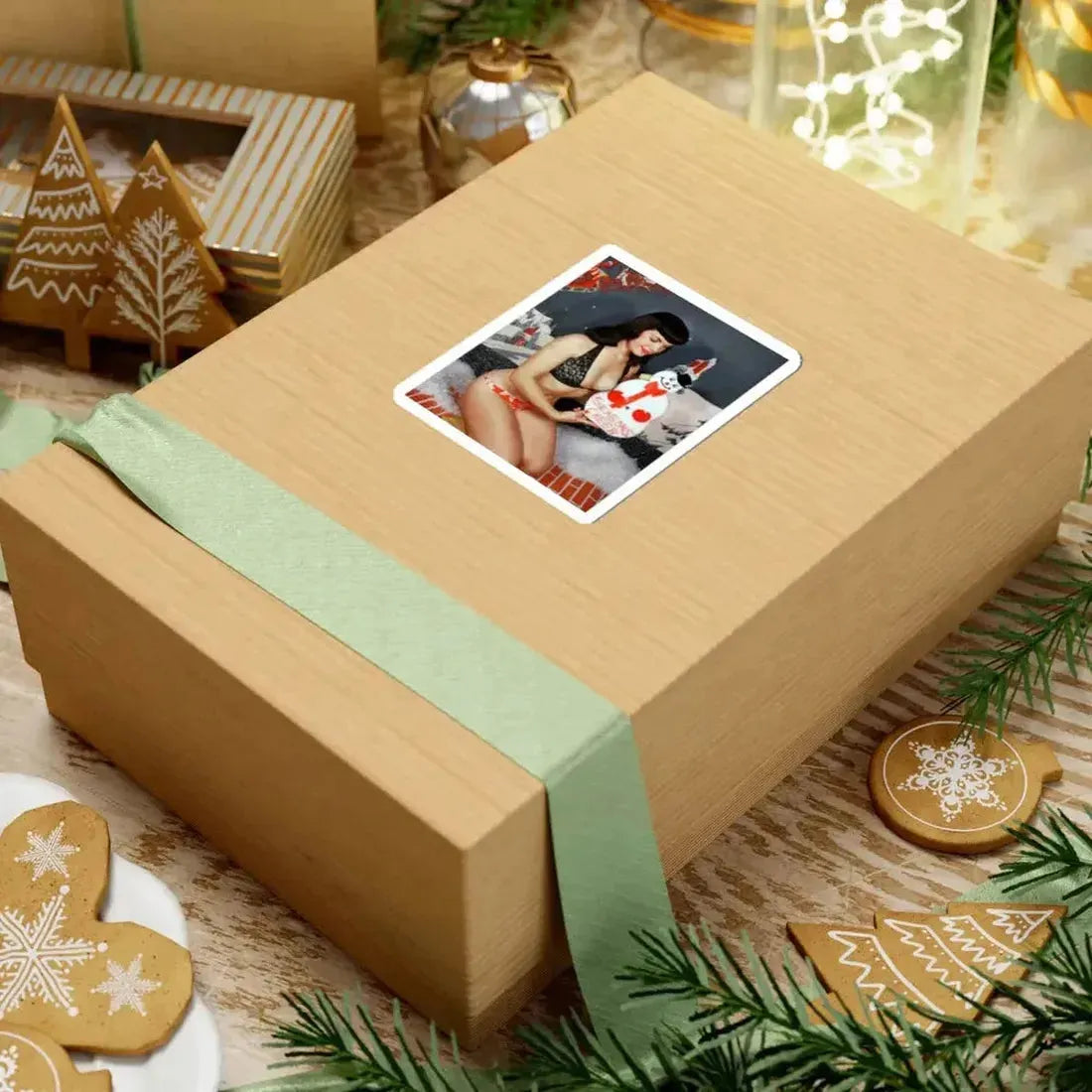 Bettie Page #99 (Vintage Female Icon) STICKER Vinyl Kiss-Cut Decal - The Sticker Space