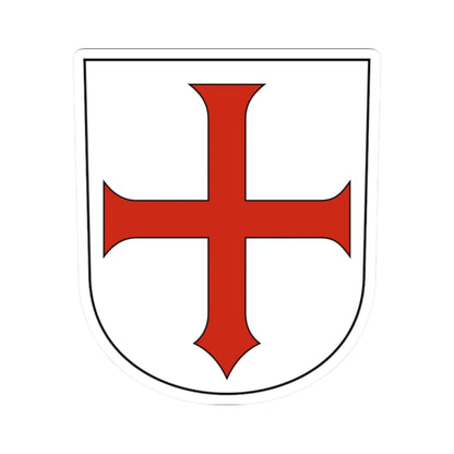 Bettlach-blazon (Switzerland) (Coat of Arms) STICKER Vinyl Kiss-Cut Decal 2 Inch White - The Sticker Space