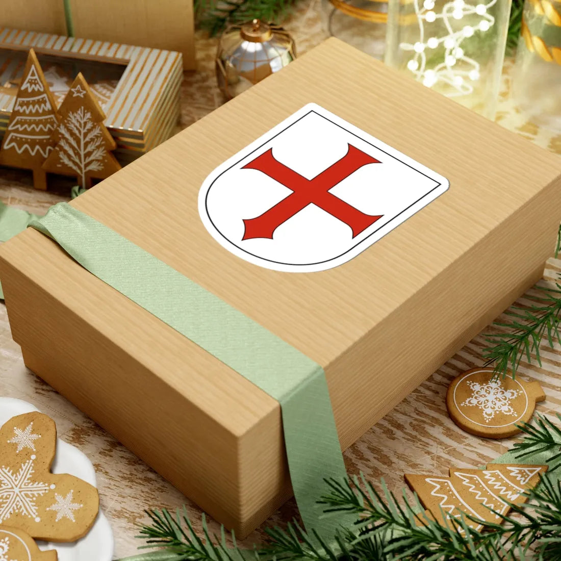 Bettlach-blazon (Switzerland) (Coat of Arms) STICKER Vinyl Kiss-Cut Decal - The Sticker Space