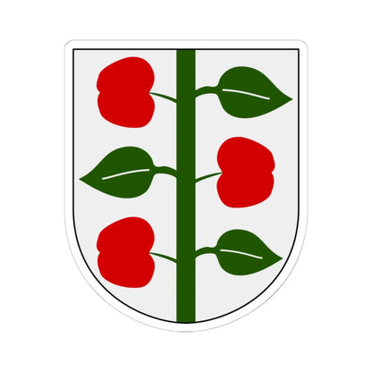 Bettna vapen (Sweden) (Coat of Arms) STICKER Vinyl Kiss-Cut Decal 6 Inch White - The Sticker Space