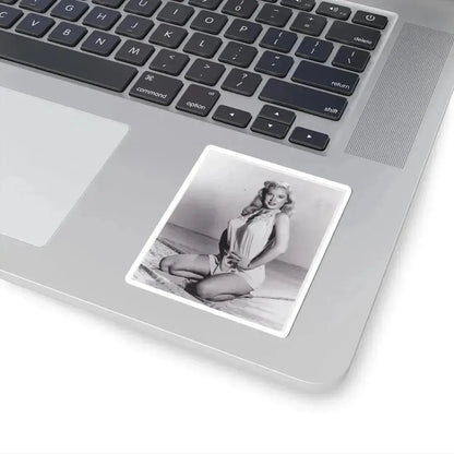 Betty Brosmer #02 (Vintage Female Icon) STICKER Vinyl Kiss-Cut Decal - The Sticker Space