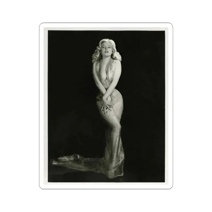 Betty Brosmer #05 (Vintage Female Icon) STICKER Vinyl Kiss-Cut Decal 3 Inch White - The Sticker Space