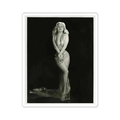 Betty Brosmer #05 (Vintage Female Icon) STICKER Vinyl Kiss-Cut Decal 6 Inch White - The Sticker Space