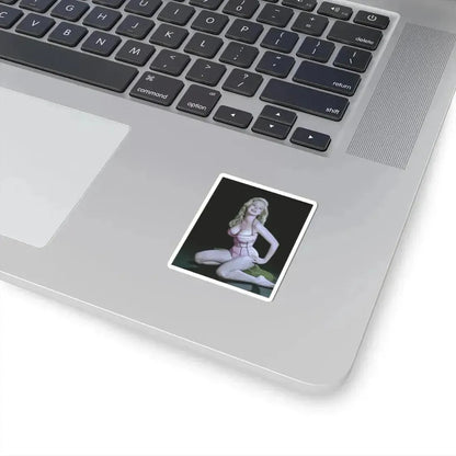 Betty Brosmer #122 (Vintage Female Icon) STICKER Vinyl Kiss-Cut Decal - The Sticker Space