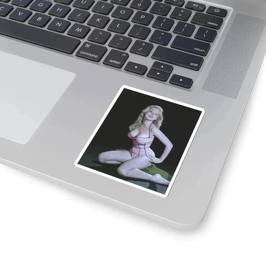 Betty Brosmer #122 (Vintage Female Icon) STICKER Vinyl Kiss-Cut Decal - The Sticker Space
