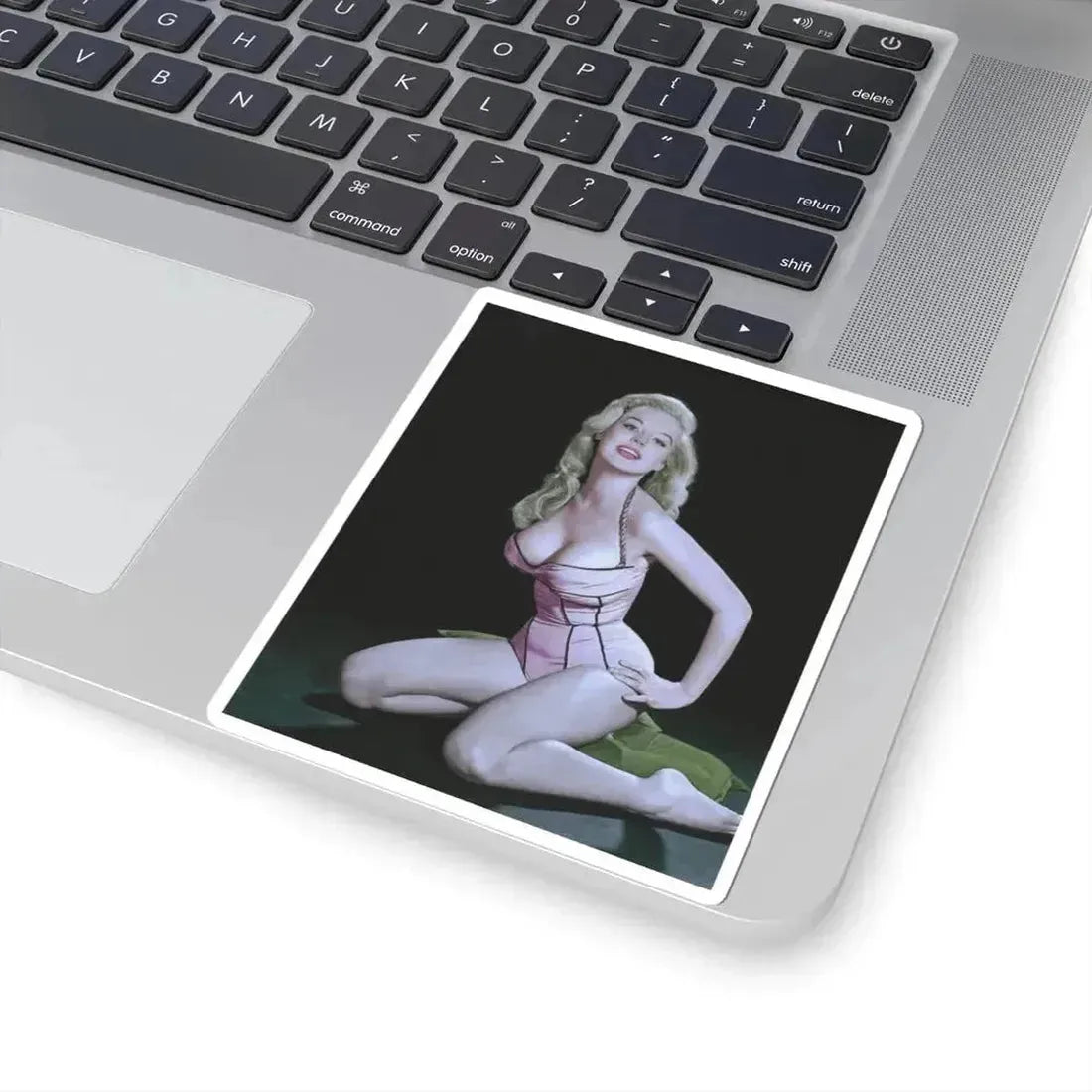 Betty Brosmer #122 (Vintage Female Icon) STICKER Vinyl Kiss-Cut Decal - The Sticker Space