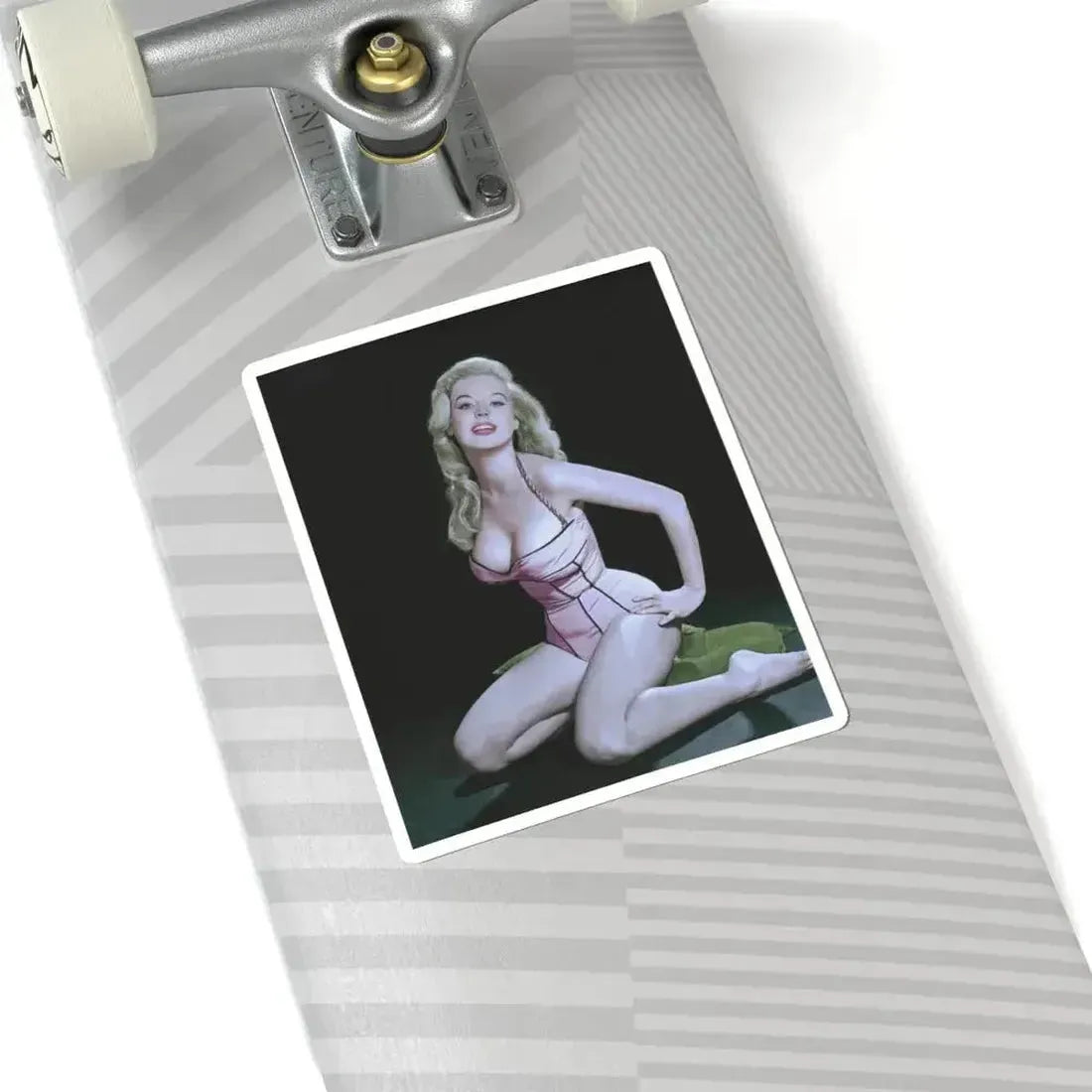 Betty Brosmer #122 (Vintage Female Icon) STICKER Vinyl Kiss-Cut Decal - The Sticker Space