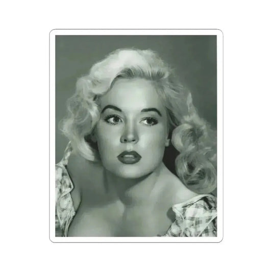 Betty Brosmer #125 (Vintage Female Icon) STICKER Vinyl Kiss-Cut Decal 2 Inch White - The Sticker Space